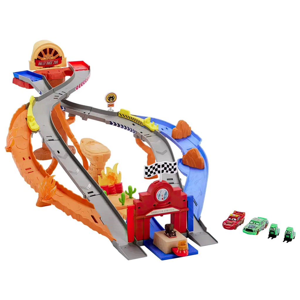 Disney Cars Radiator Springs Race & Rescue Raceway Playset