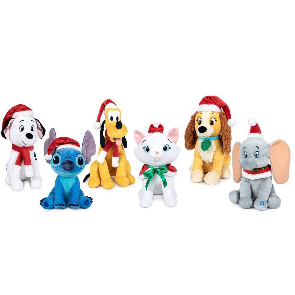 Disney Christmas Plush Toy with Sound 26cm - Assorted - TOYBOX Toy Shop
