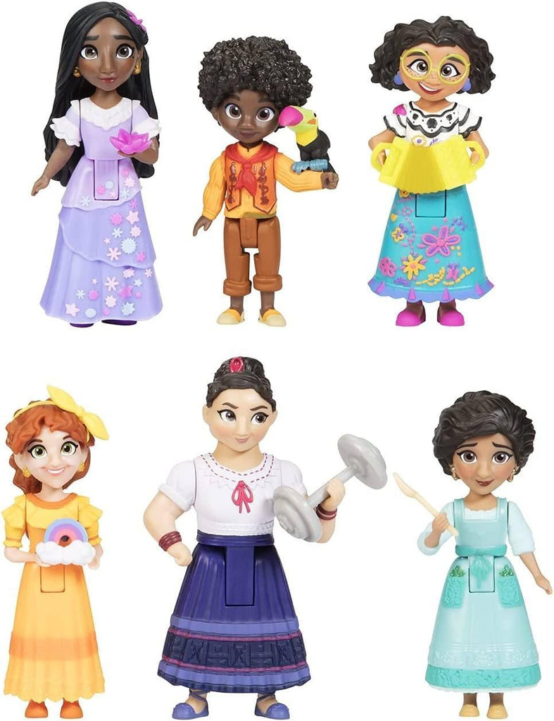 Disney Encanto Doll Figures, The Madrigal Family 6-Pack Set - TOYBOX
