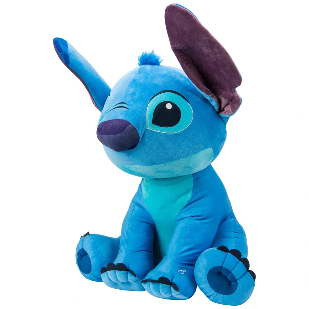 Disney Giant Lilo Stitch Cuddly Interactive Toy XXL With Sound