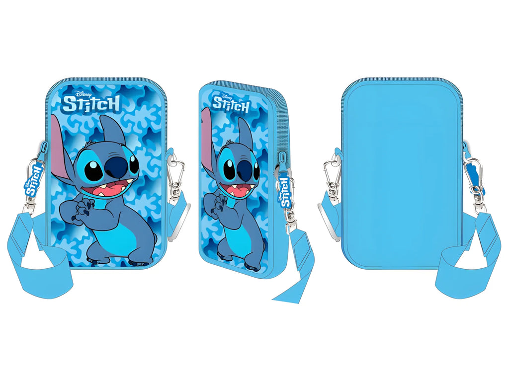 Disney Lilo & Stitch Smartphone Case Bag - Blue - TOYBOX Toy Shop