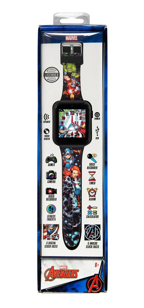 Disney Marvel Avengers Printed Silicone Strap Watch - TOYBOX