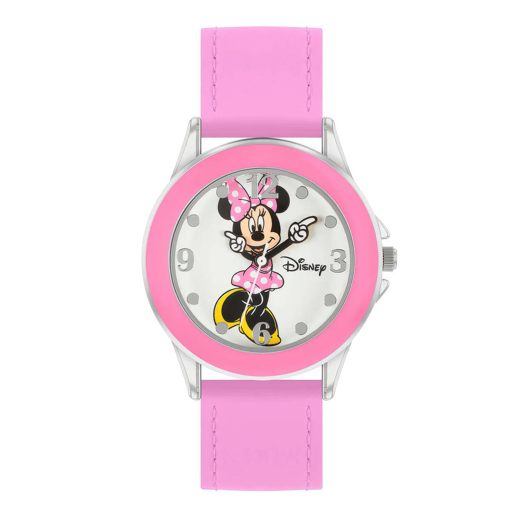 Disney Minnie Mouse Kids Analogue Teachers Watch - TOYBOX Toy Shop