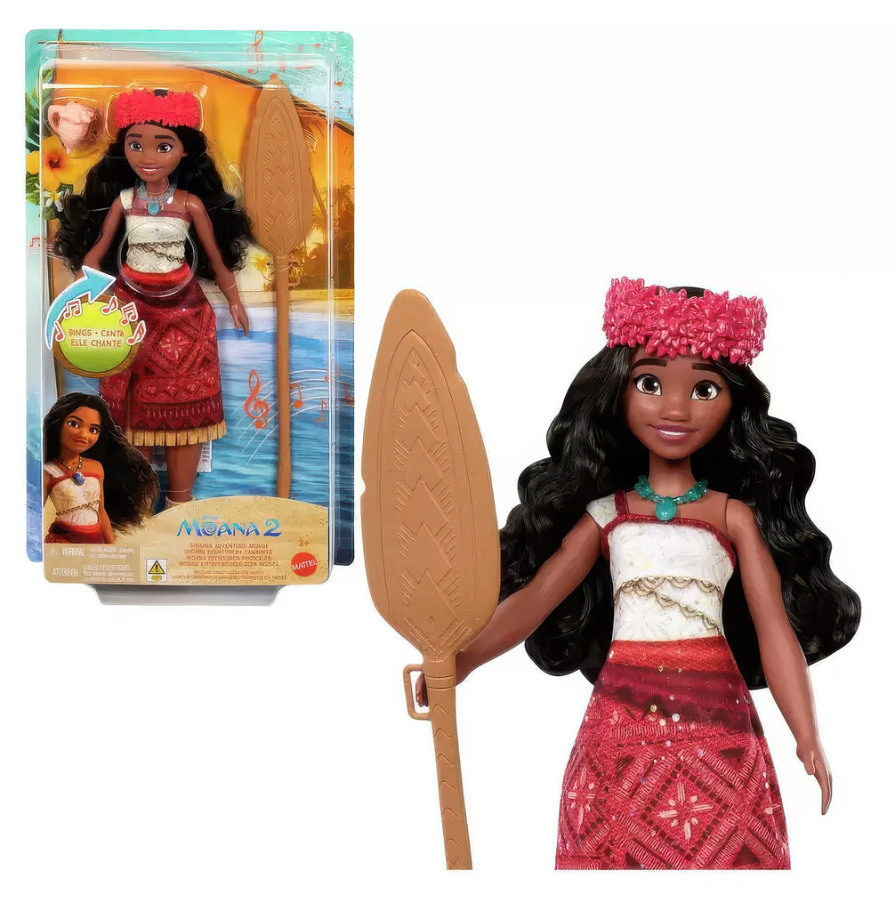 Moana 2 Singing Adventure Moana Doll & Accessories - TOYBOX Toy Shop