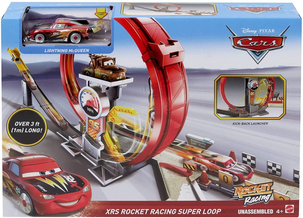 Disney Pixar Cars GJW44 XRS Rocket Racing Super Loop - TOYBOX Toy Shop