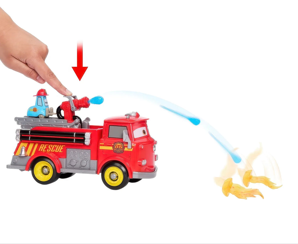 Disney Pixar Cars Race & Rescue Fire Fighting Fire Truck Playset