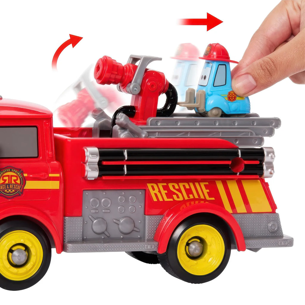 Disney Pixar Cars Race & Rescue Fire Fighting Fire Truck Playset