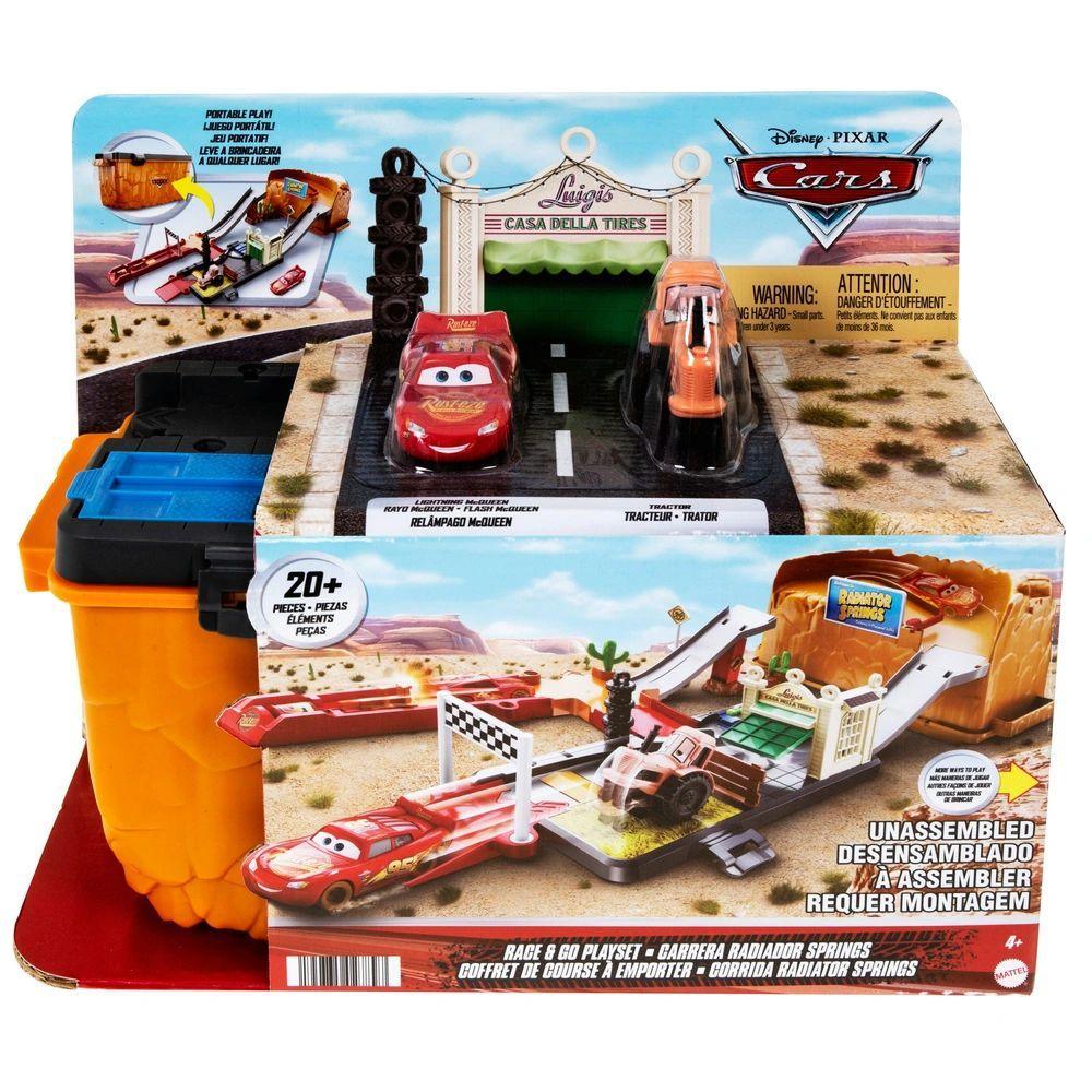 Disney Pixar Cars Race & Go Playset - TOYBOX Toy Shop