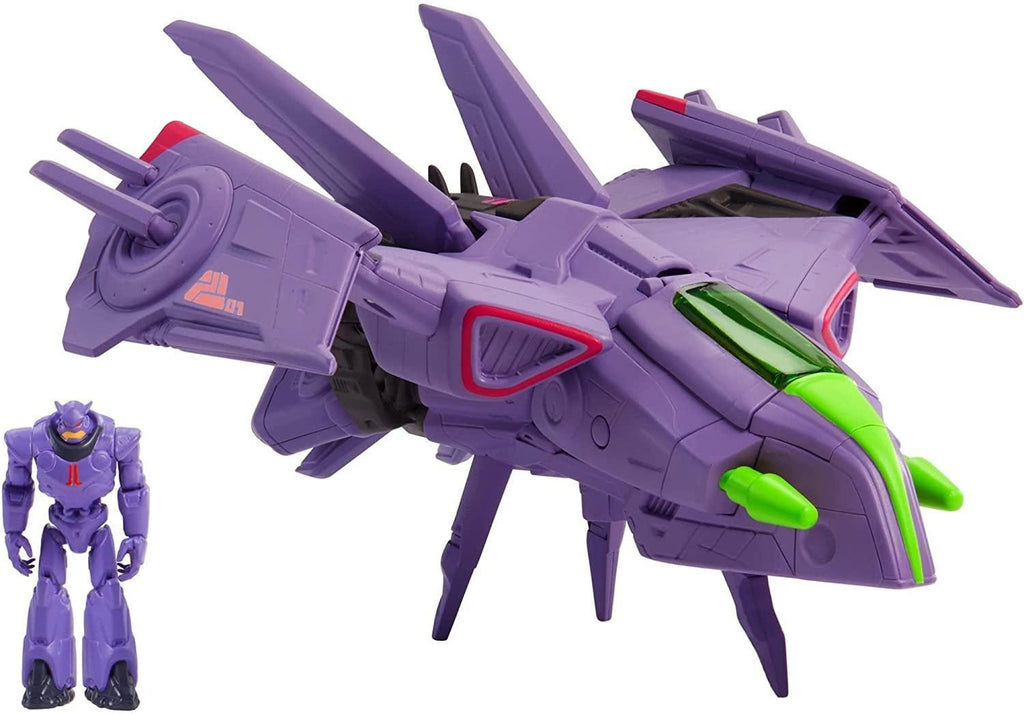 Disney Pixar Lightyear Hyperspeed Series Zurg Fighter Ship and Zurg - TOYBOX Toy Shop