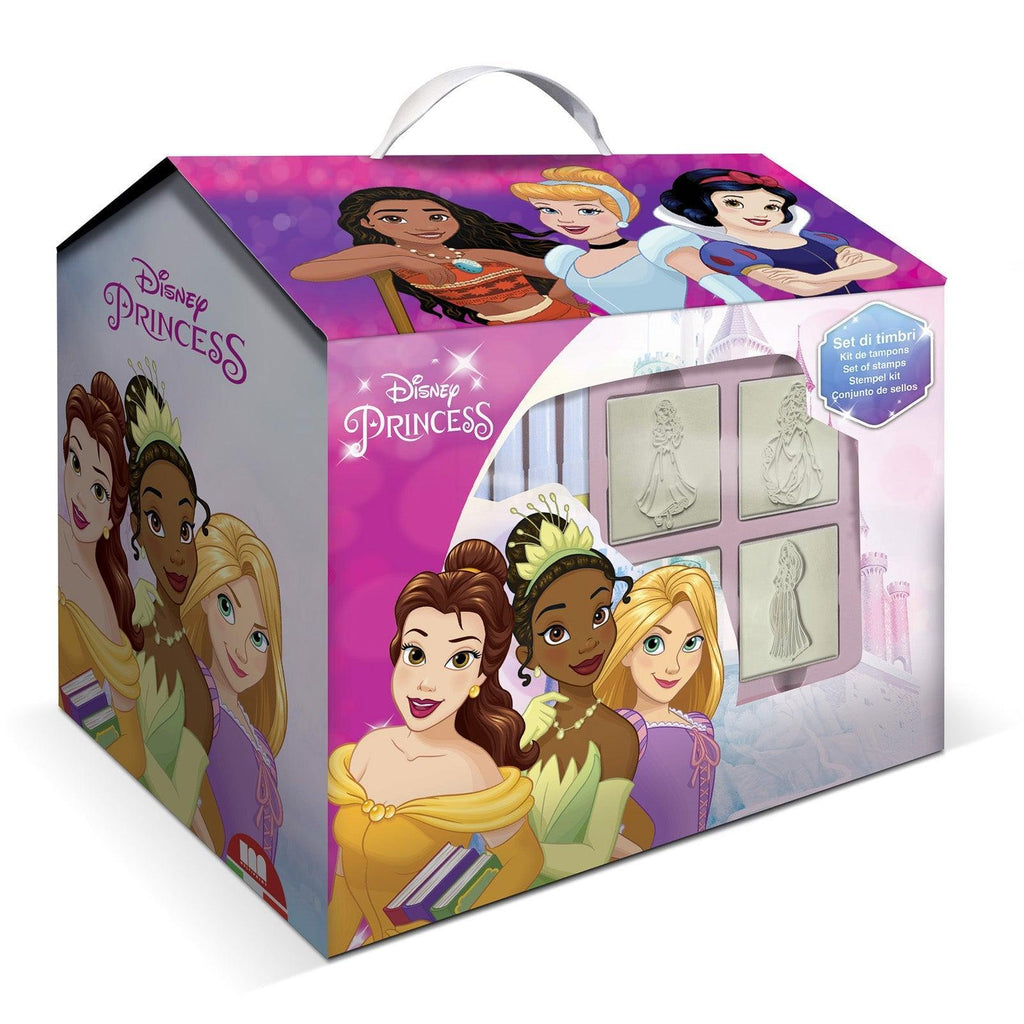 Disney Princess House Colouring and Stamp Set - TOYBOX