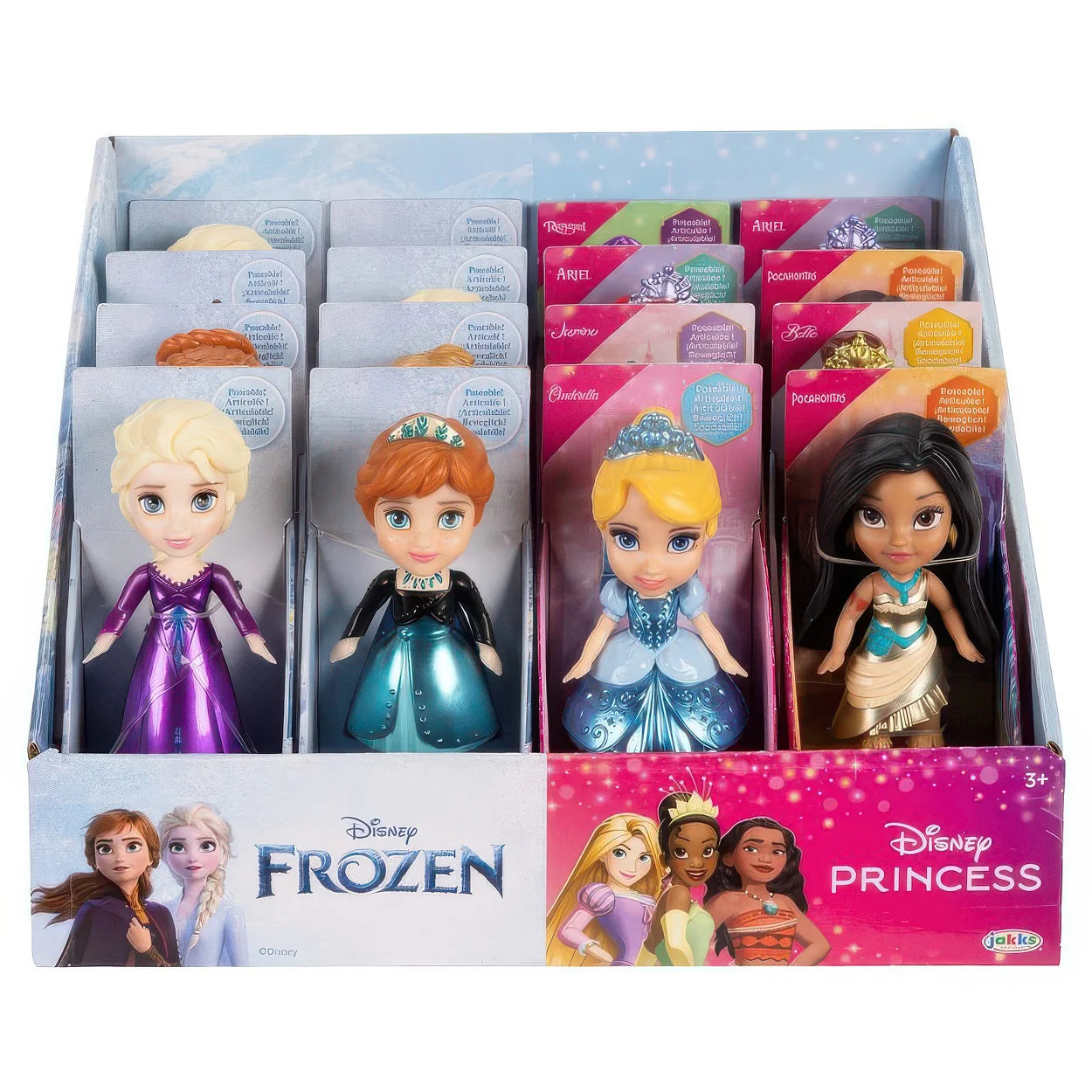 Disney princess mini dolls 6 pack sales