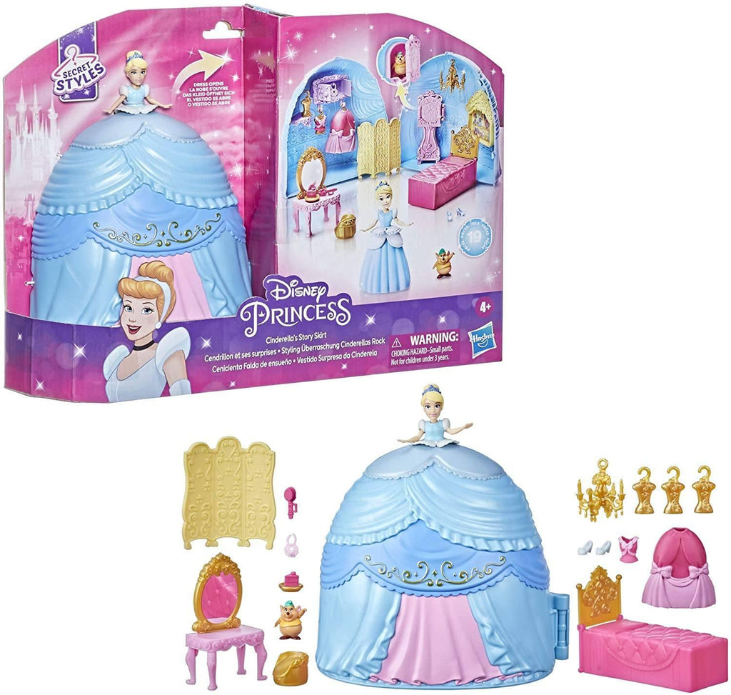 Disney Princess Secret Styles Cinderella Story Skirt Playset - TOYBOX Toy Shop