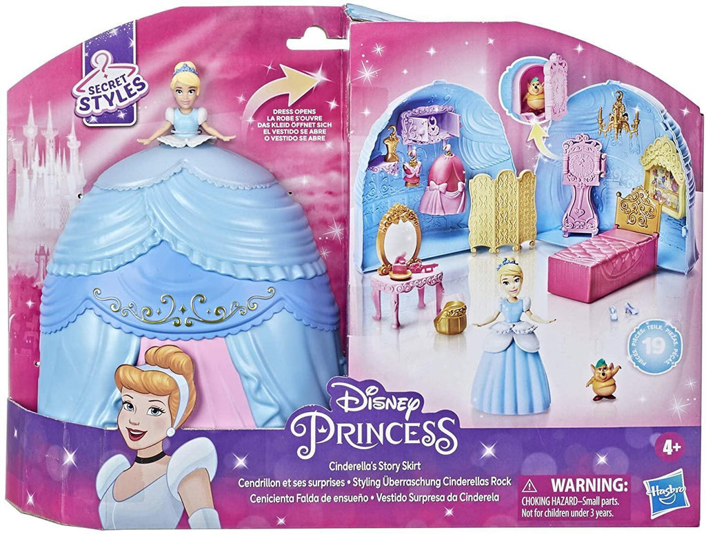 Disney Princess Secret Styles Cinderella Story Skirt Playset - TOYBOX Toy Shop