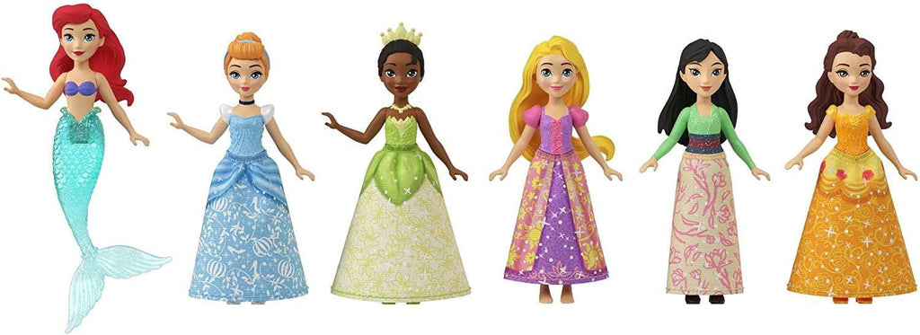 Disney Princess Small Dolls 6 Pack Assorted - TOYBOX Toy Shop