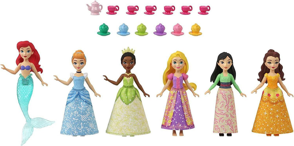 Disney Princess Small Dolls 6 Pack Assorted - TOYBOX Toy Shop