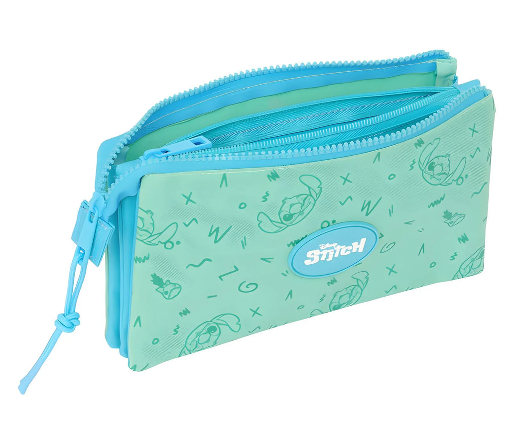 Disney Stitch Aloha Triple Pencil Case - TOYBOX Toy Shop