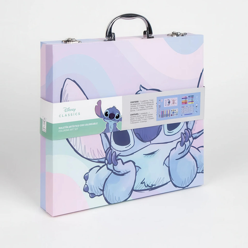 Disney Stitch Colouring Stationery Case - TOYBOX Toy Shop