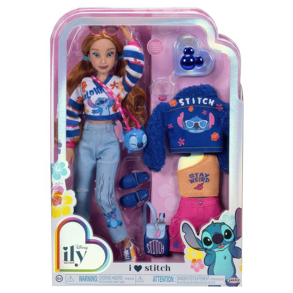 Disney Stitch ily 4Ever Fashion Doll - 28cm - TOYBOX Toy Shop