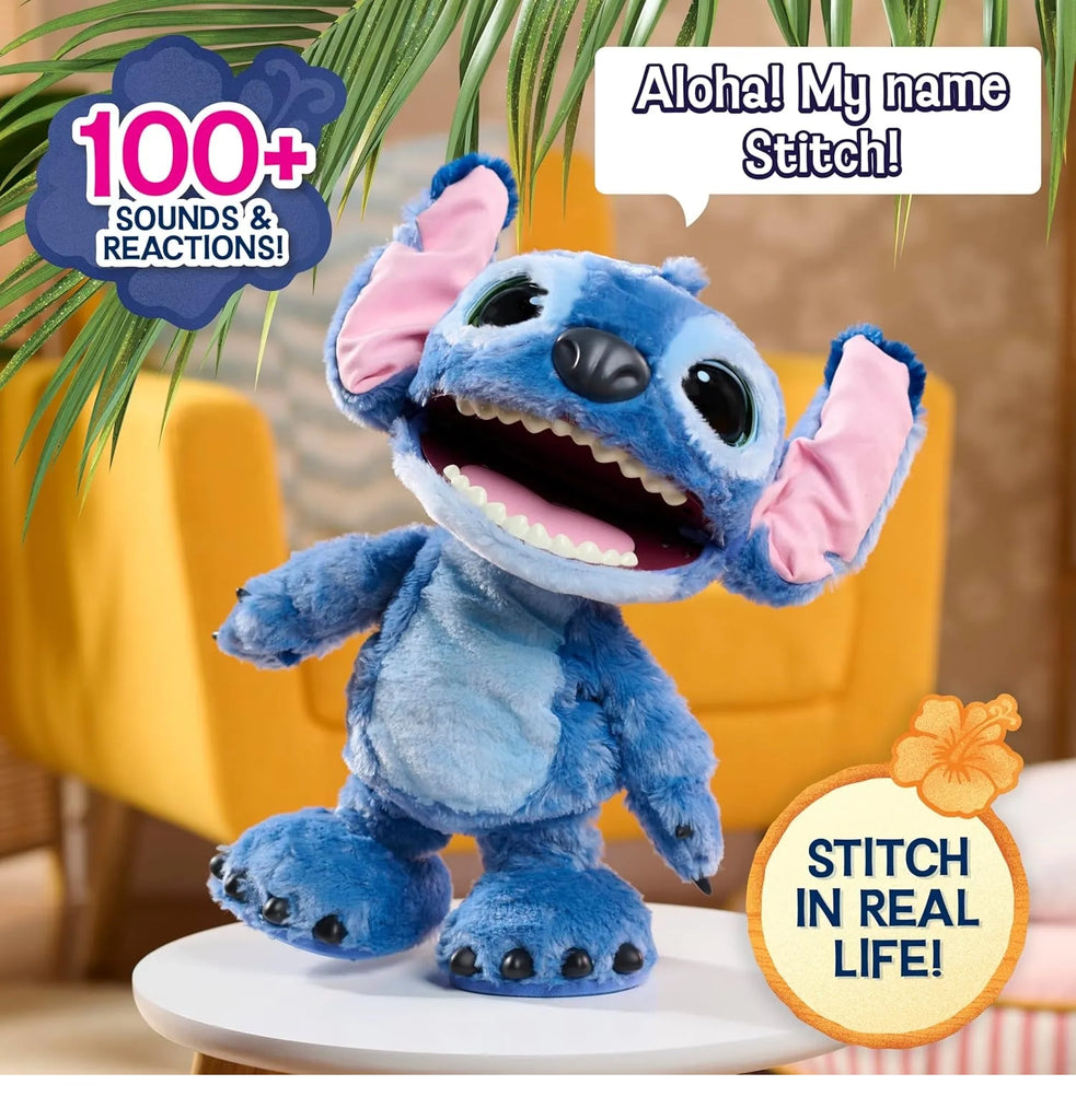 Disney Stitch Interactive Ultimate Feature Plush 34cm