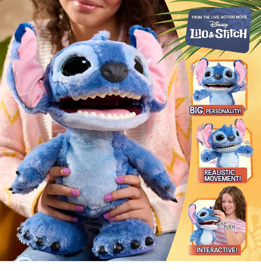 Disney Stitch Interactive Ultimate Feature Plush 34cm