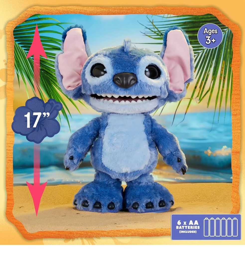 Disney Stitch Interactive Ultimate Feature Plush 34cm