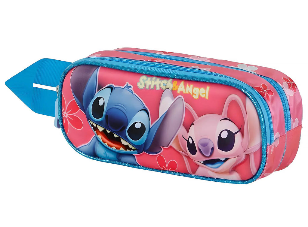 Disney Stitch Match 3D Double Pencil Case - TOYBOX Toy Shop