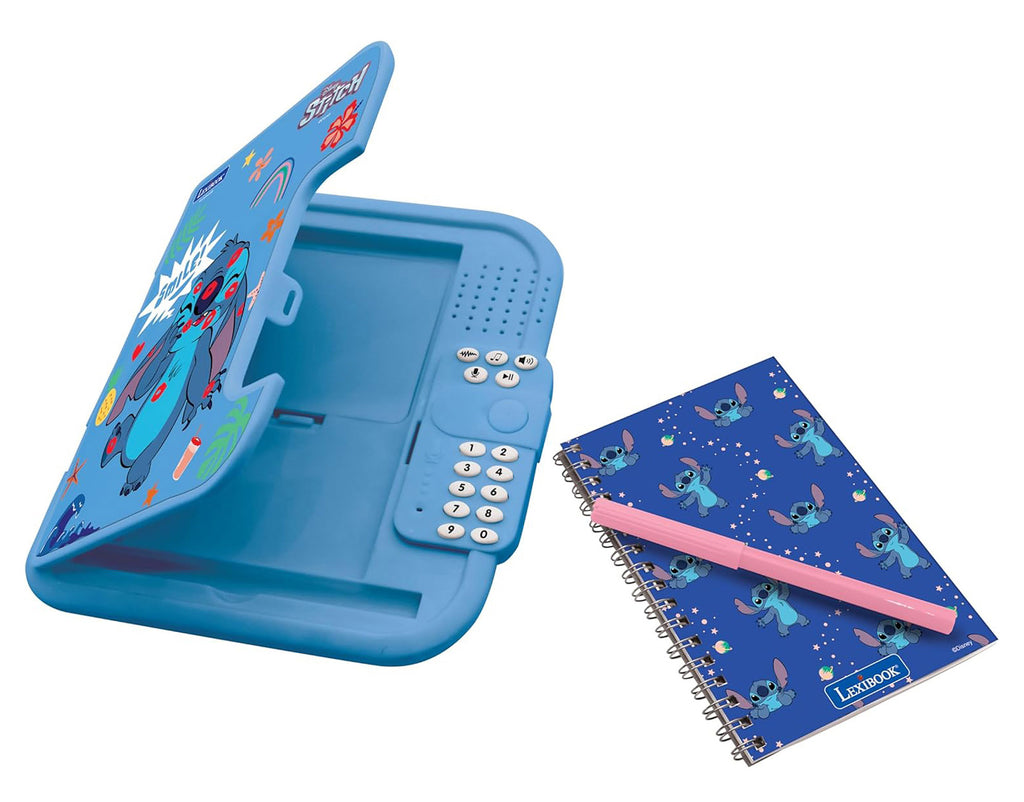 Lexibook Disney Stitch Secret Safe Electronic Notebook - TOYBOX Toy Shop