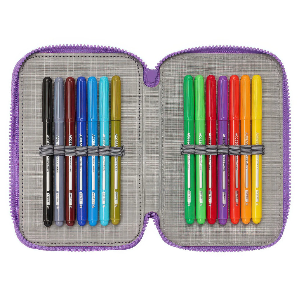 Disney Stitch Sweet Triple Pencil Case 36pcs - TOYBOX Toy Shop