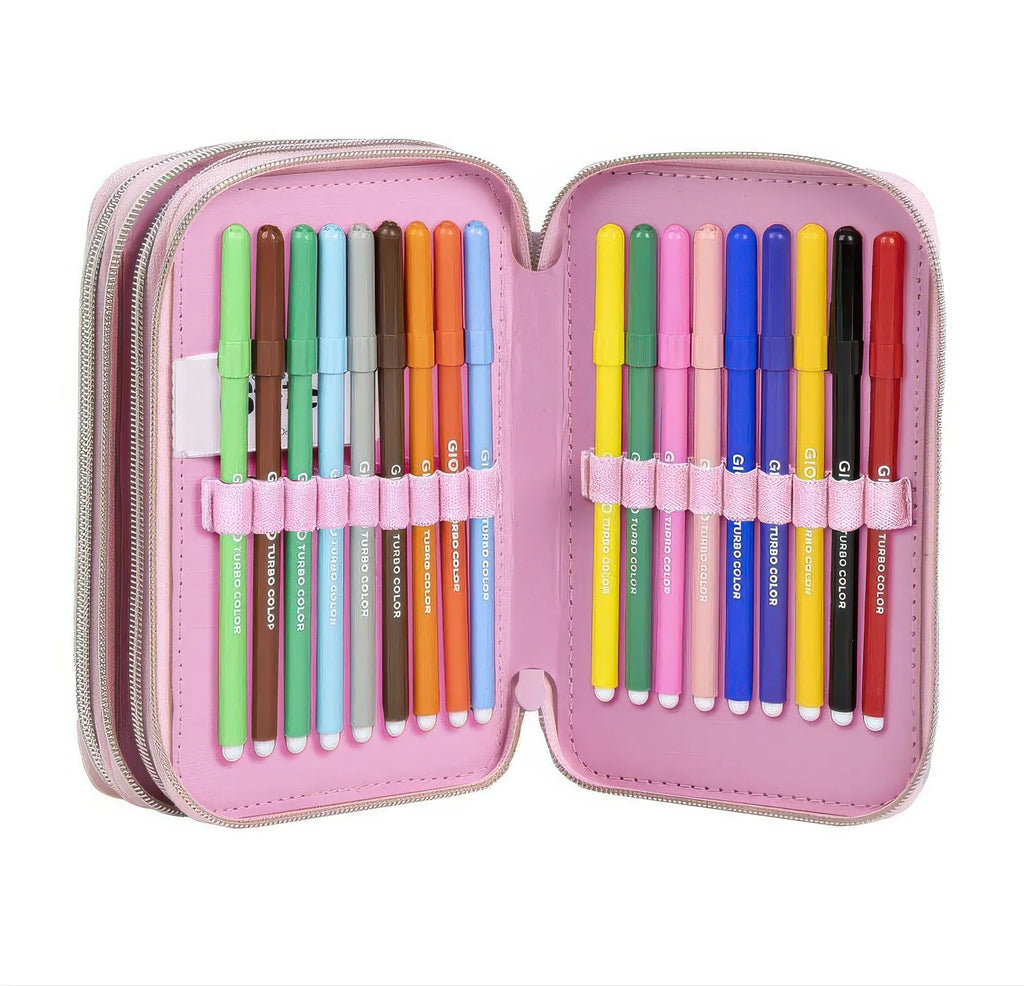 Disney Stitch Triple Pencil Case