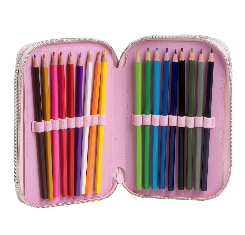 Disney Stitch Triple Pencil Case