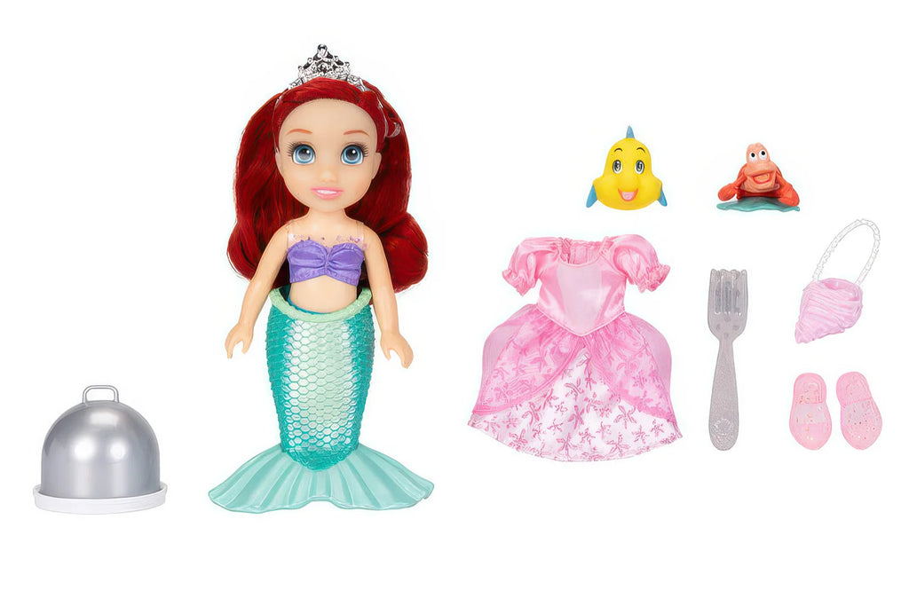 Disney The Little Mermaid Sea and Land Ariel Doll 15cm - TOYBOX Toy Shop