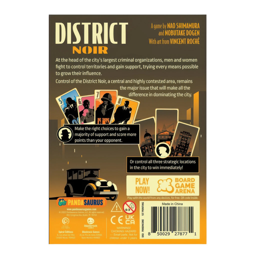 District Noir Card Game
