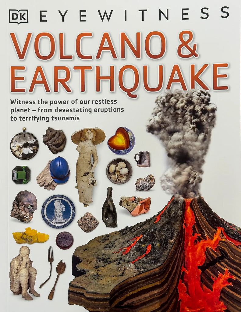 DK Eyewitness Volcano & Earthquake Softback Book