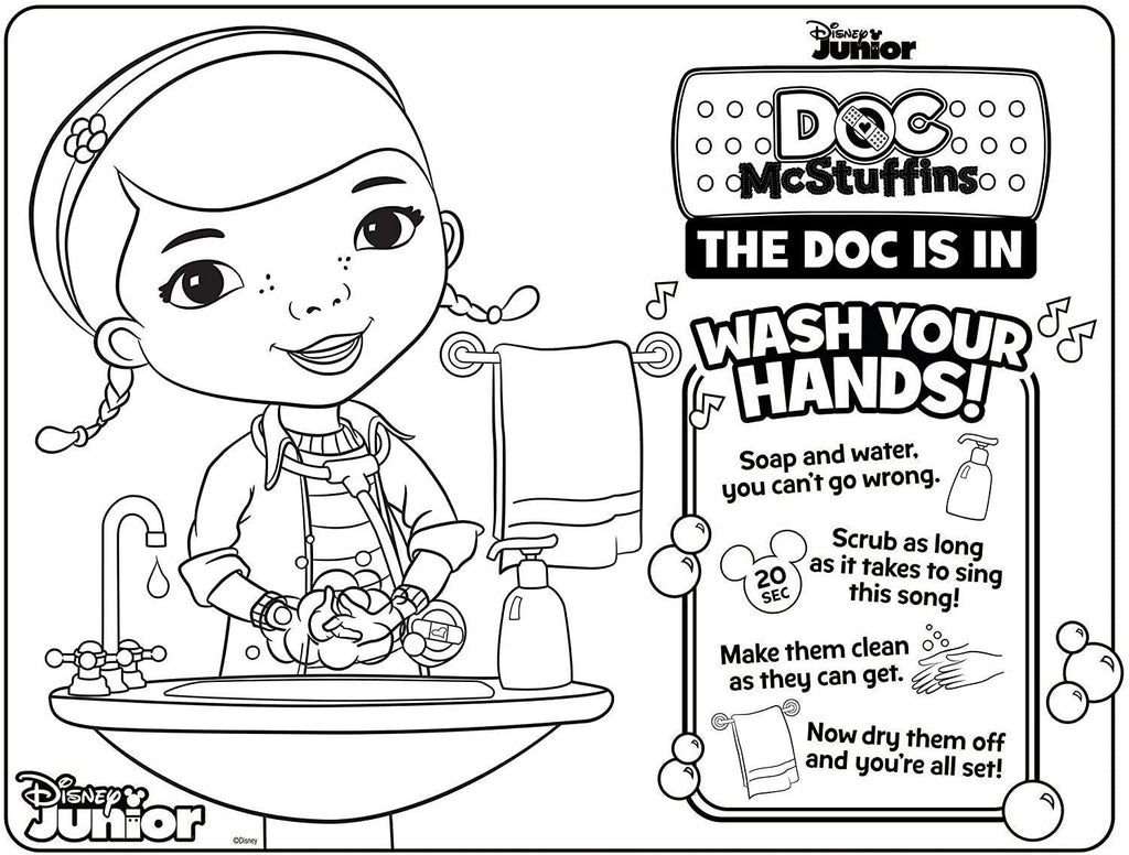 Doc McStuffin Wash Your Hands Doll - TOYBOX Toy Shop