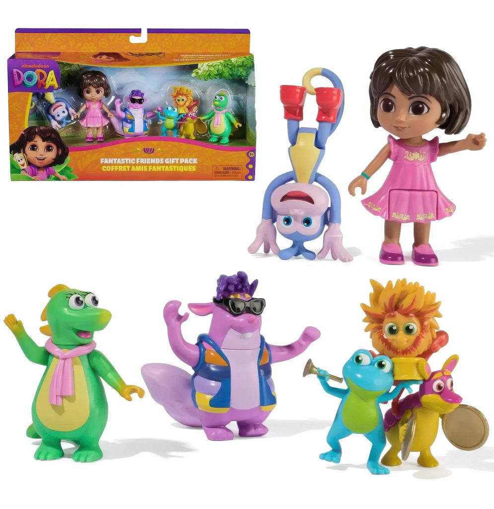 Dora Fantastic Friends Figures Gift Pack