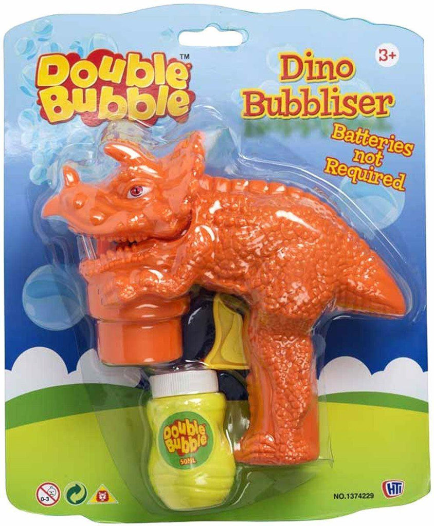 Double Bubble Dino Bubbliser - Assorted - TOYBOX Toy Shop