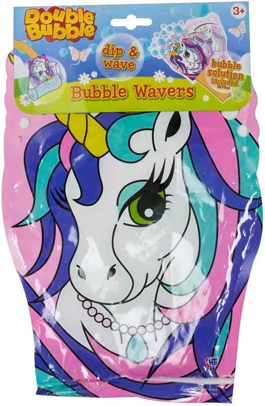 Double Bubble Jungle Bubble Wavers - Assorted - TOYBOX Toy Shop