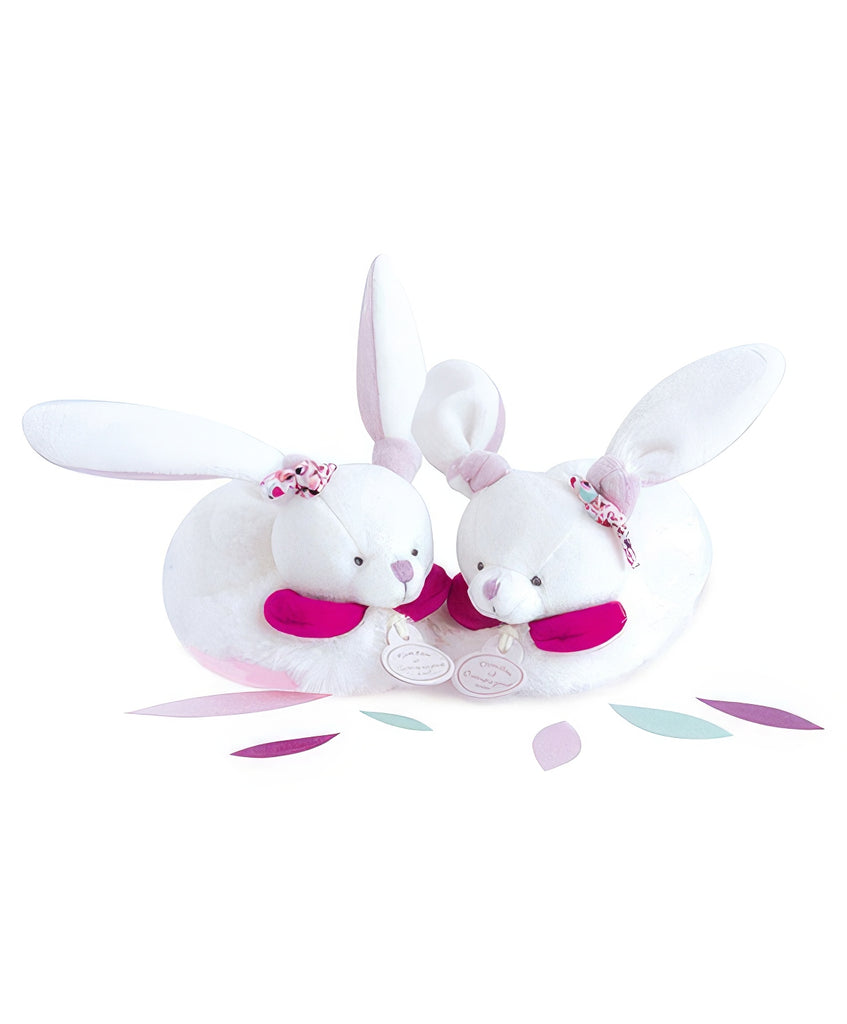 Doudou et Compagnie Cerise Baby Slippers with Rattles Cerise the Rabbit - TOYBOX Toy Shop