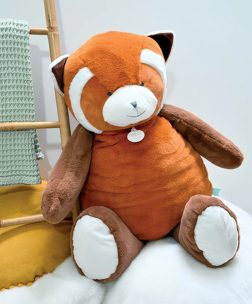 Doudou et Compagnie Giant XXL Red Panda Plush Toy - 100 cm - TOYBOX Toy Shop