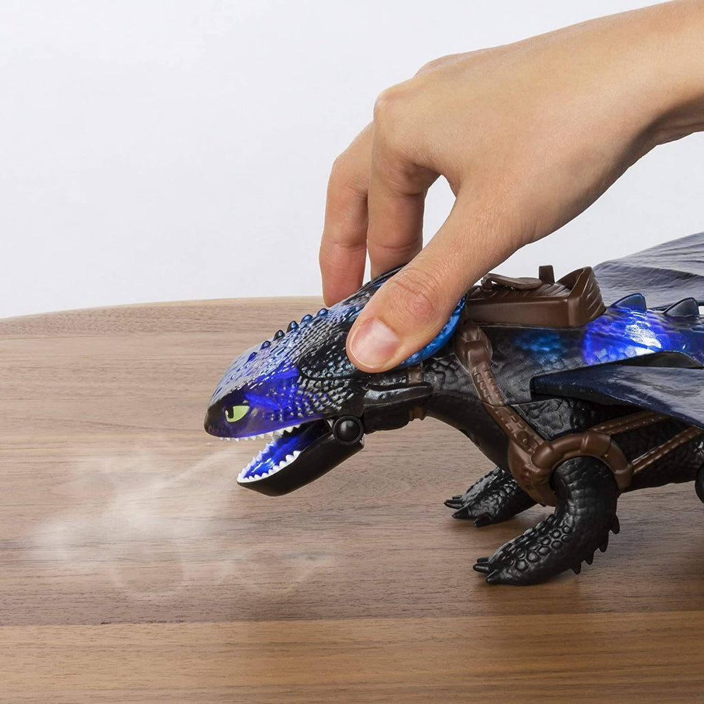 DreamWorks Dragons Fire Breathing Toothless - TOYBOX