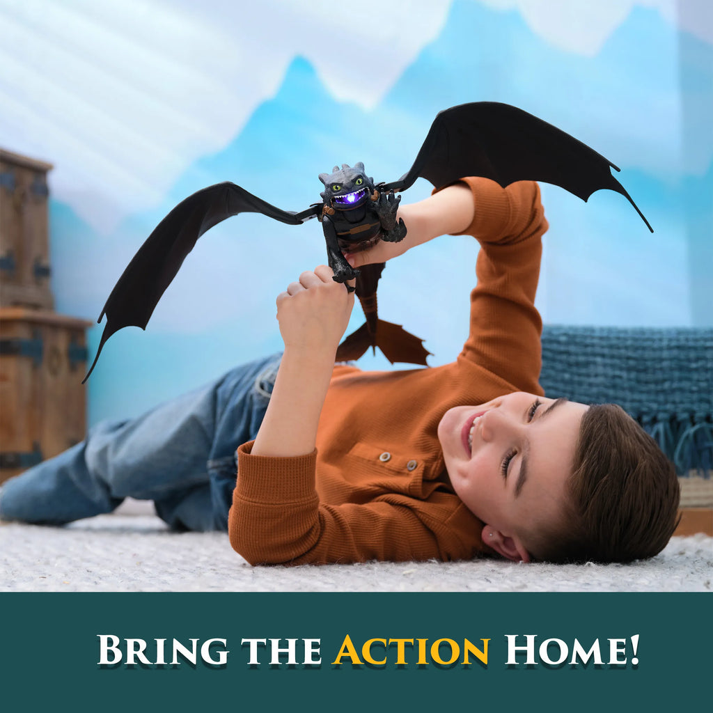 How To Train Your Dragon Ultimate Plasma Blast 25-inch Wide Toothless