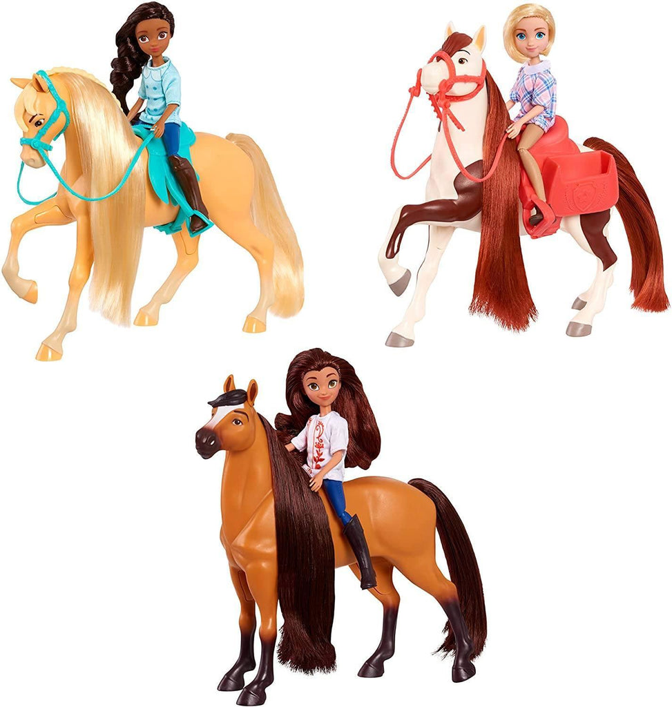 DreamWorks Spirit Small Doll & Classic Horse - Lucky & Spirit - TOYBOX