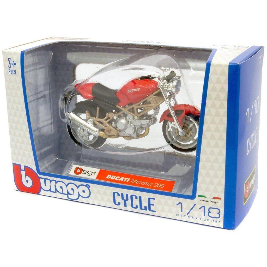 Ducati Diecast 1:18 Scale Replica Motorcycle - Assortment - TOYBOX Toy Shop