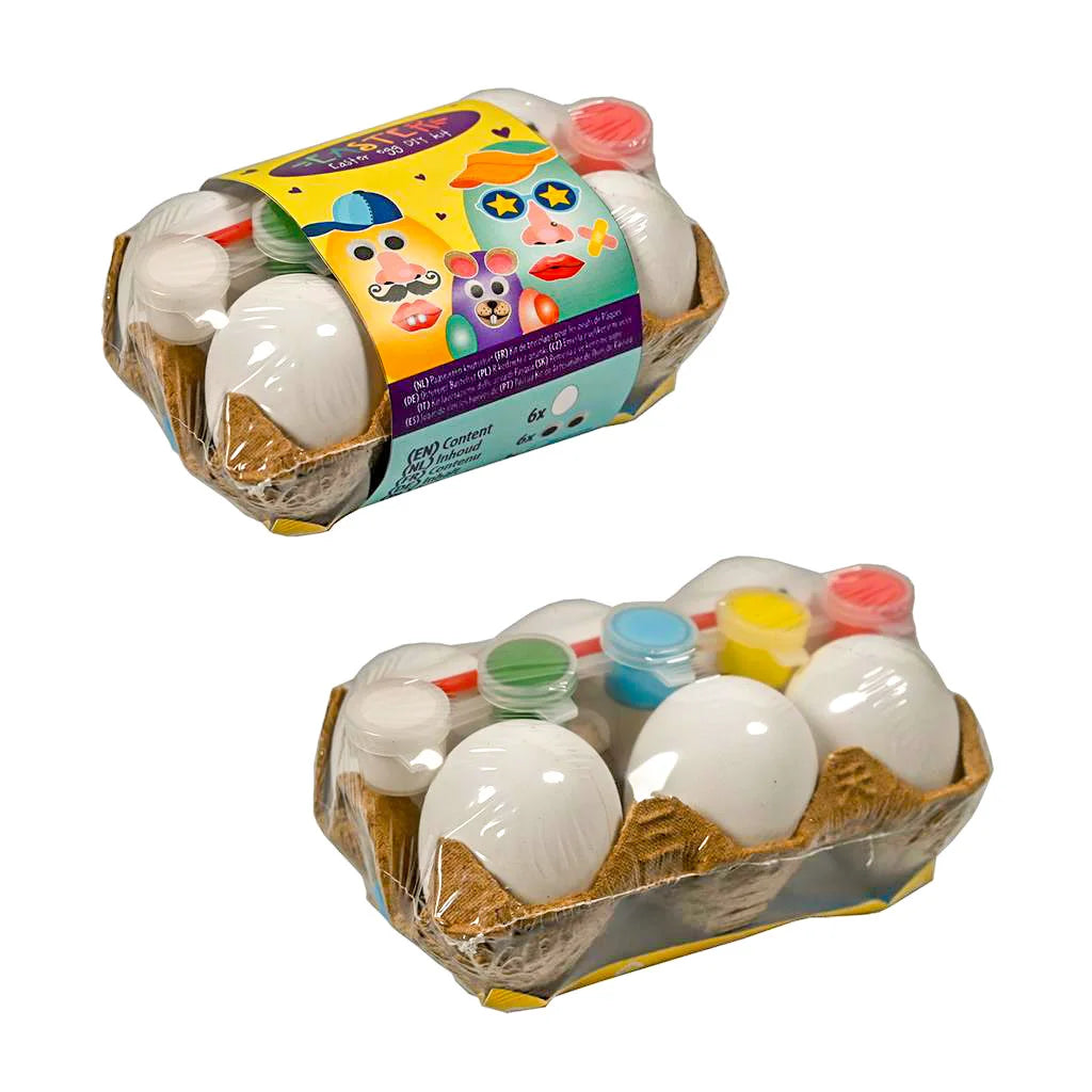 Easter Eggs Craft Set 6 Pieces - TOYBOX Toy Shop