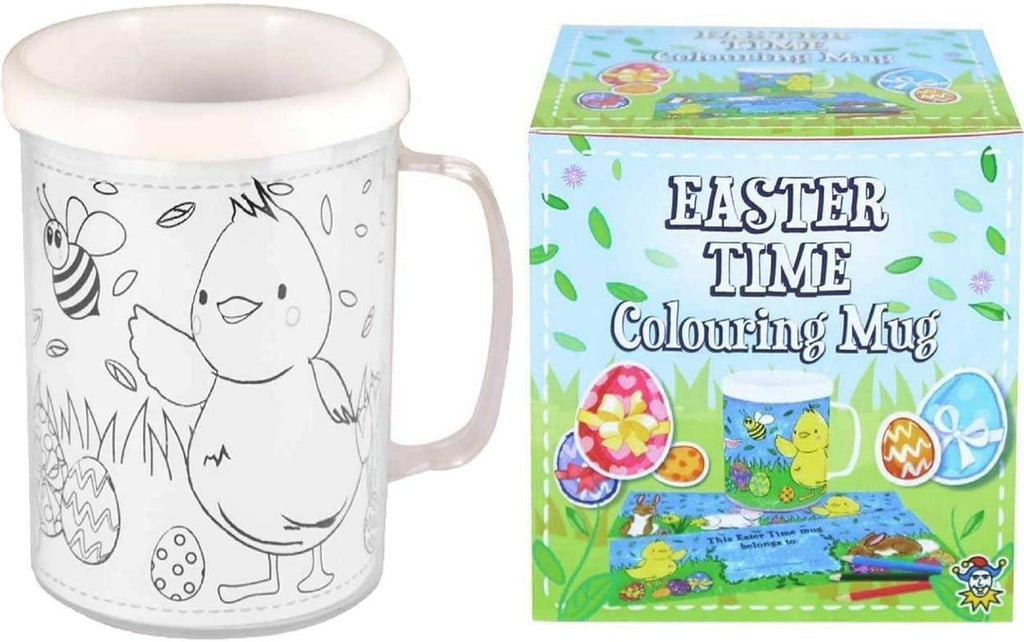 Easter Time Colouring Mug - TOYBOX Toy Shop