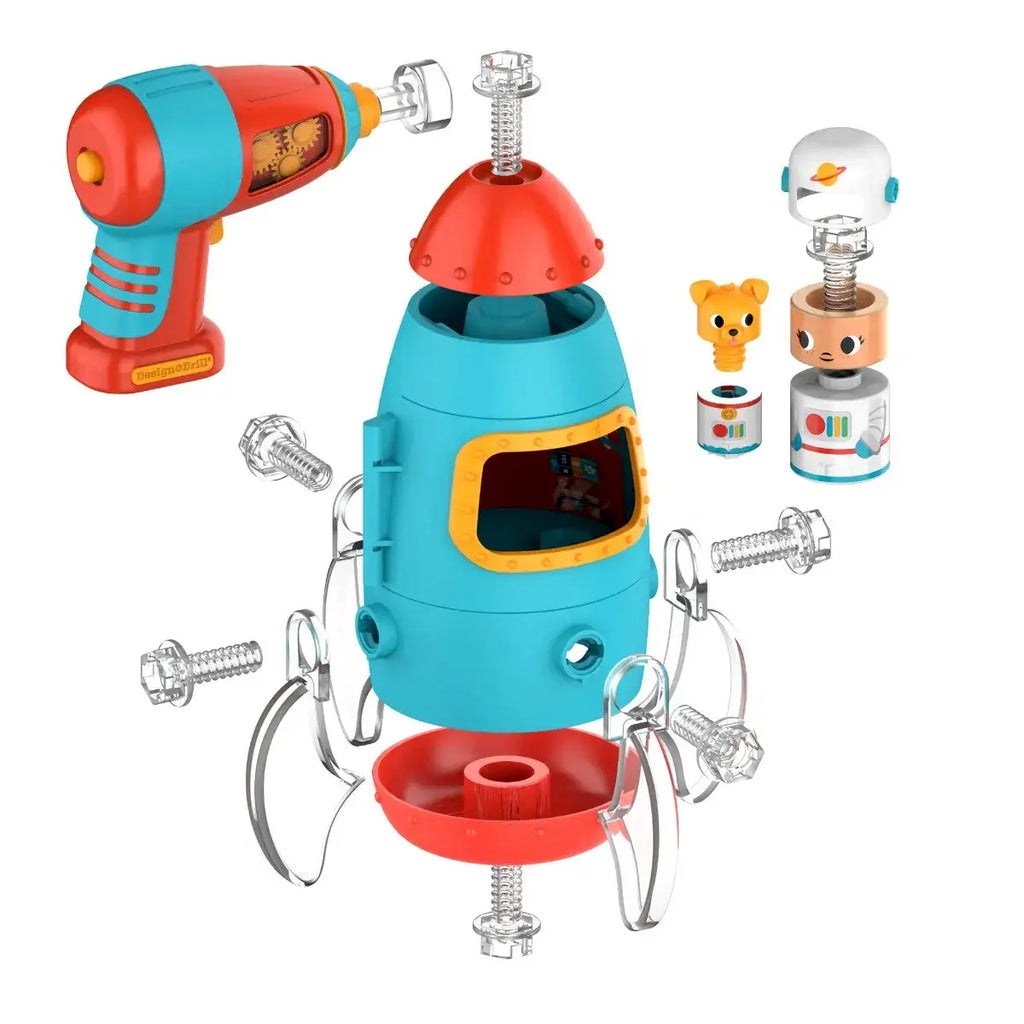 Design & Drill® Bolt Buddies® Rocket - TOYBOX Toy Shop