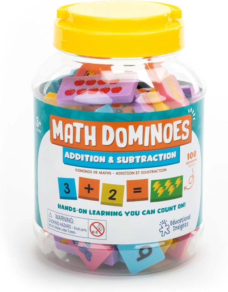 Educational Insights Math Dominoes Addition & Subtract - TOYBOX Toy Shop