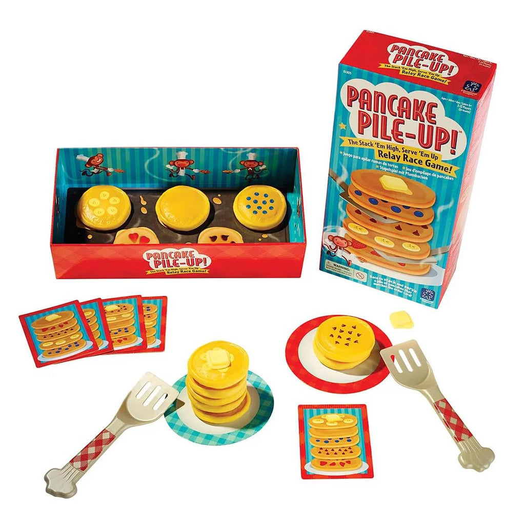 Educational Insights Pancake Pile-Up!™ Relay Game - TOYBOX Toy Shop