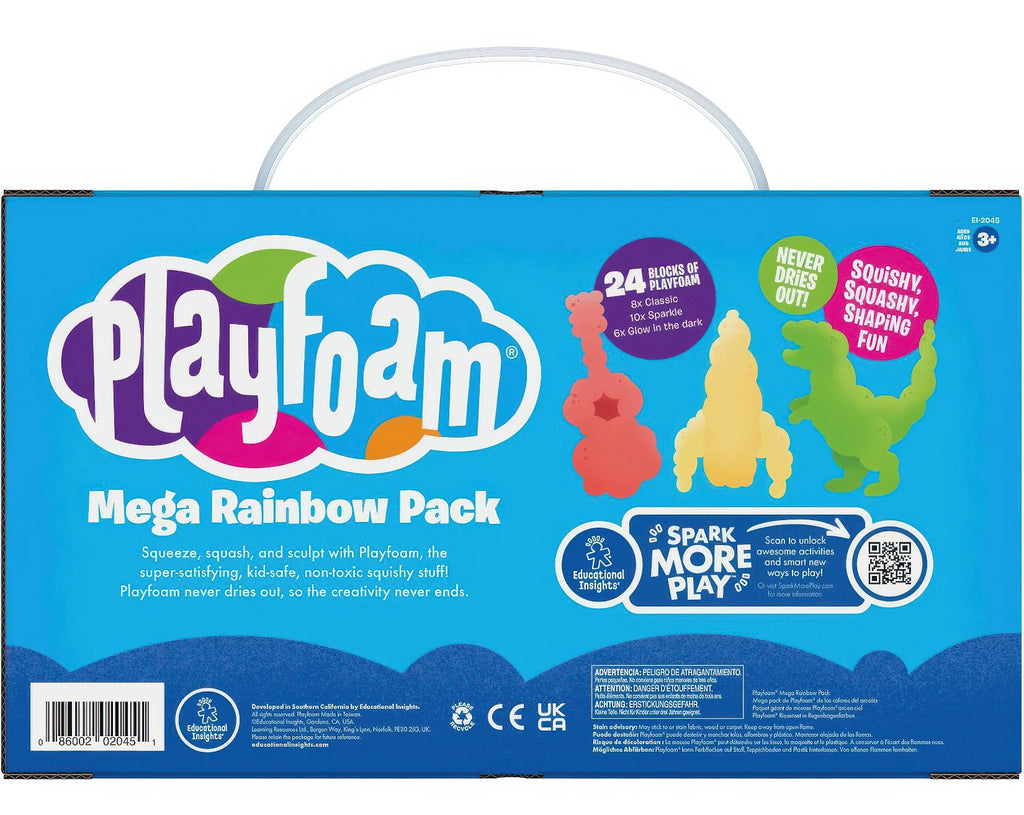 Educational Insights Playfoam® Mega Rainbow Pack - TOYBOX Toy Shop