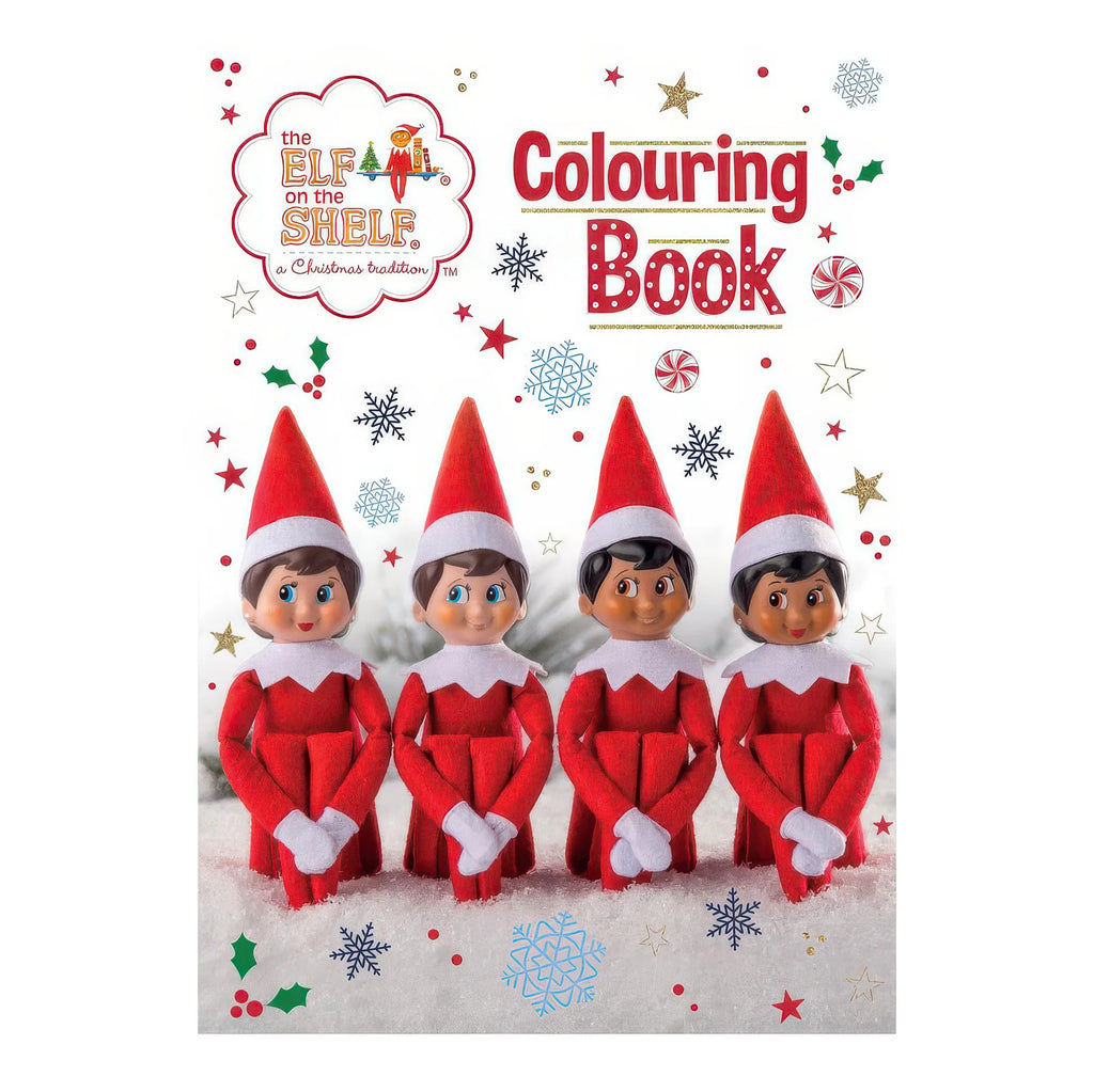 Elf on the Shelf Christmas Colouring Book